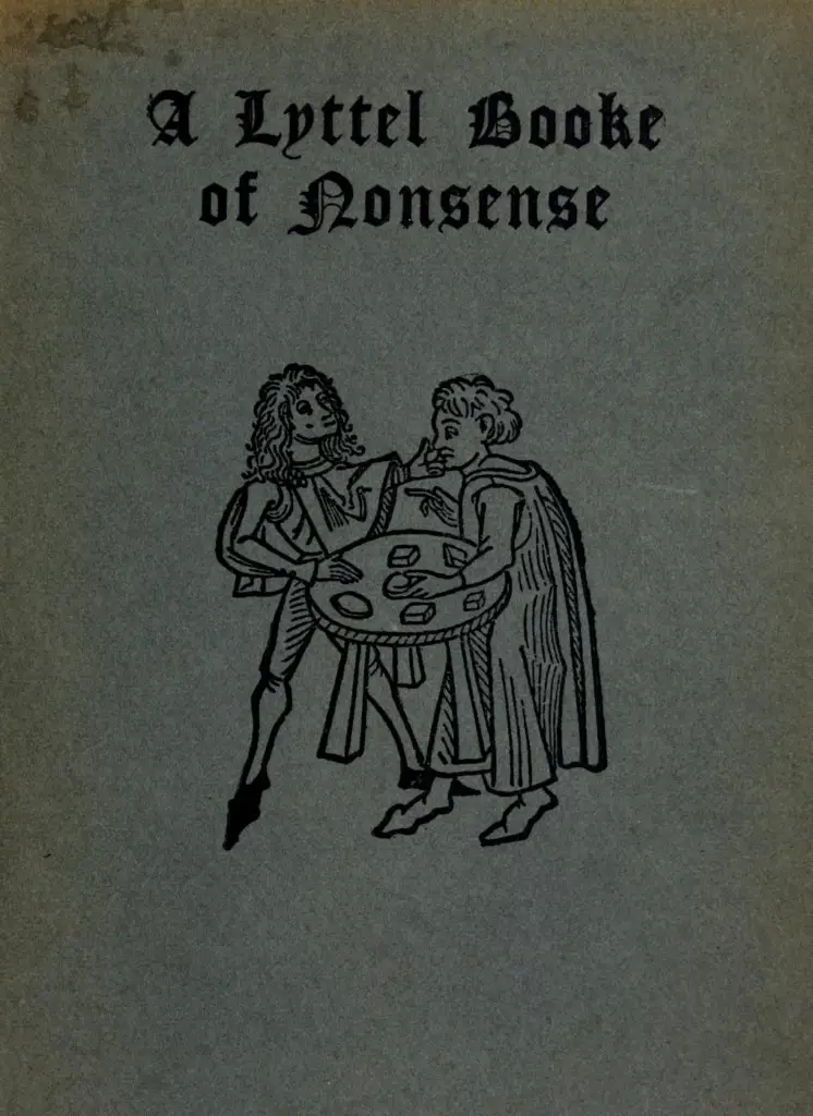 A Lyttel Booke of Nonsense by Randall Davies